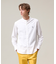 このさりげなさが大人気【IVY COLLECTION】【UNISEX】バックブルオックスガーメントダイ シャツ