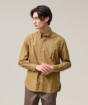 このさりげなさが大人気【IVY COLLECTION】【UNISEX】バックブルチェックガーメントダイ シャツ / B.D.