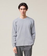 ボーダーニット ロングスリーブＴシャツ