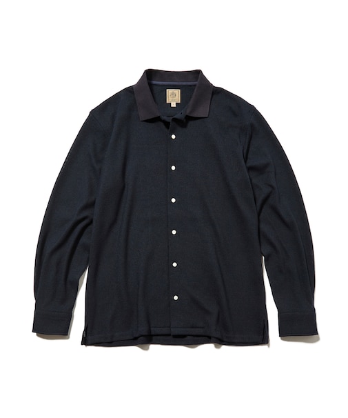 【KANEMASA JERSEY】ツイステッドスムース ポロシャツ