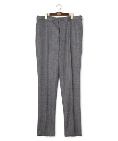 【KING SIZE】【ストレッチ / 洗える】トリートメントウールグレナガード スラックス