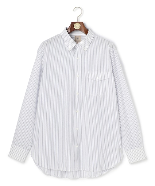 【KING SIZE】【KANEMASA JERSEY】ストライプボタンダウン シャツ