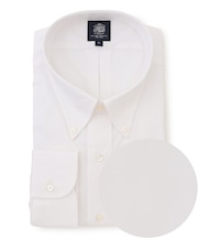 【KING SIZE】【PREMIUM PLEATS / 形態安定】ピンオックス ドレスシャツ / B.D.