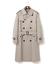 【定番】VENTILE（R） ギャバジン トレンチ コート