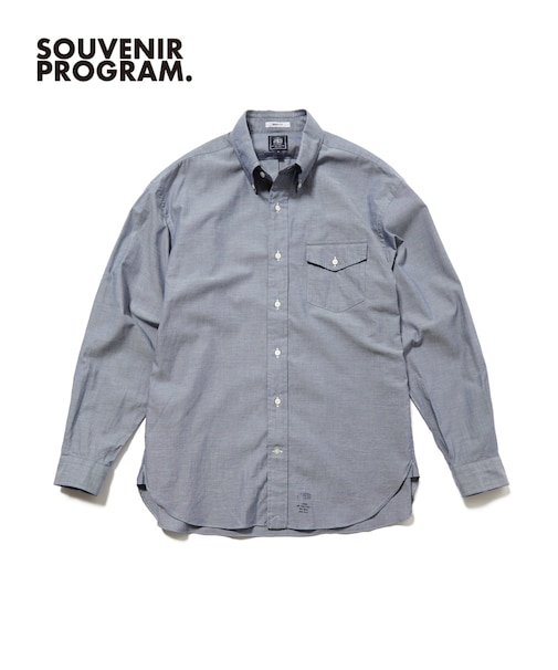 【J.PRESS ORIGINALS】【UNISEX】Cotton Dangary B.D. Shirt / Baggy-Fit