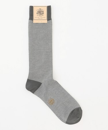 【定番】ハイゲージ天竺ボーダーソックス