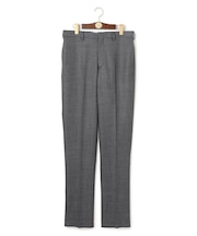 【定番 / セットアップ対応】マナードシルクホームスパン ガンクラブチェック スラックス