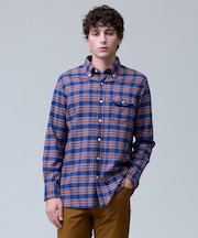 テンセルミックスコットンネルシャツ / B.D.