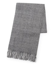 リバーシブルカシミヤ チェックマフラー