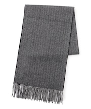 リバーシブル カシミヤマフラー