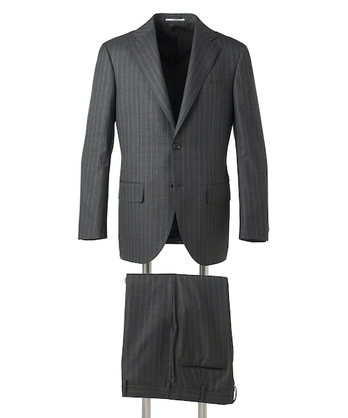 【WEB・一部店舗限定】インテリジェントストライプ スーツ / 総裏