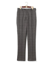 【WEB・一部店舗限定】ソフトタッチツイスト ウィンドーペーン スラックス