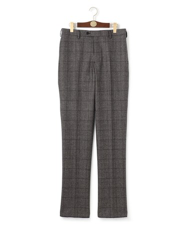 【WEB・一部店舗限定】ソフトタッチツイスト ウィンドーペーン スラックス