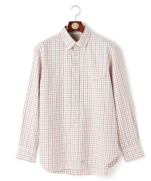 【WEB・一部店舗限定】コットンビエラタッタソール シャツ/B.D.