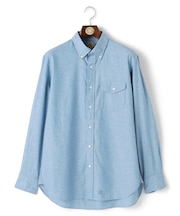 【WEB・一部店舗限定】インディゴ シャンブレー シャツ