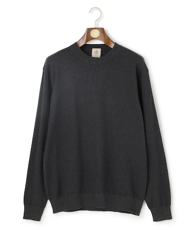 【WEB・一部店舗限定】レーヨンナイロンクルーネック ニット