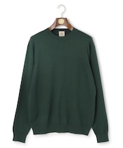 【WEB・一部店舗限定】レーヨンナイロンクルーネック ニット