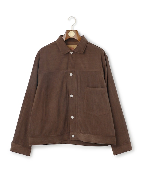 【WEB・一部店舗限定】トリコットコーデュロイ トラッカージャケット