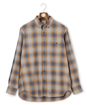【WEB・一部店舗限定】チェックフランネル シャツ / B.D.