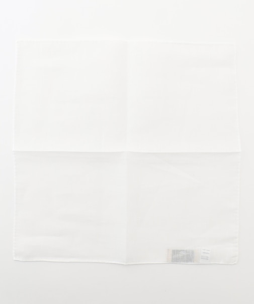 無地リネンチーフ