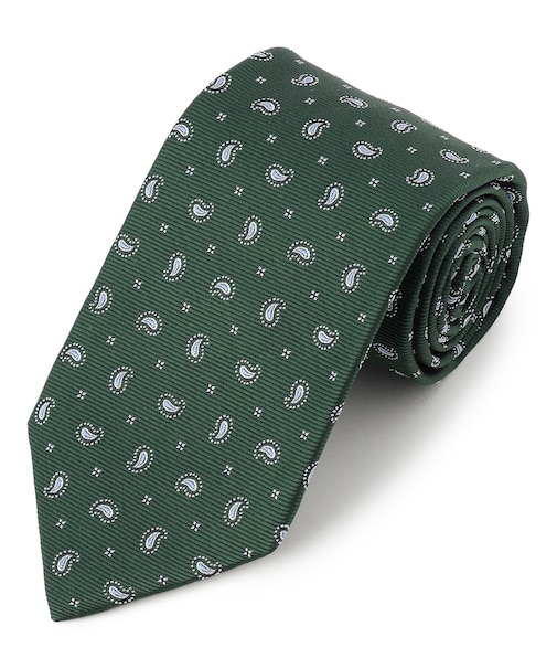 【VINTAGE JACQUARD COLLECTION】ペイズリー柄 ネクタイ