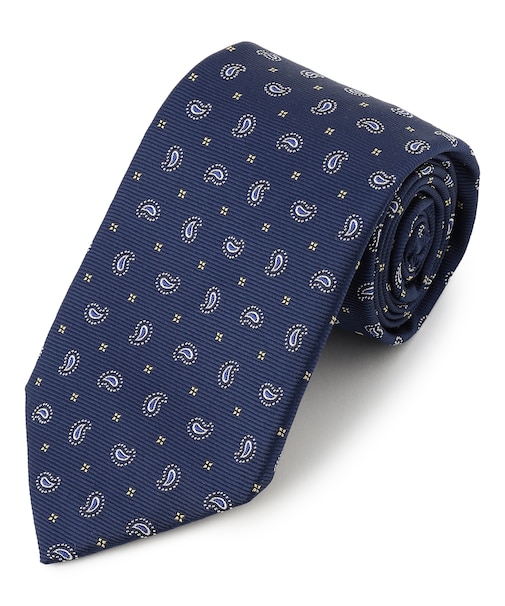 【VINTAGE JACQUARD COLLECTION】ペイズリー柄 ネクタイ