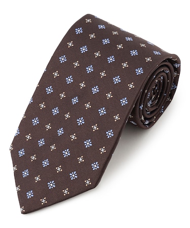 【VINTAGE JACQUARD COLLECTION】小紋柄 ネクタイ