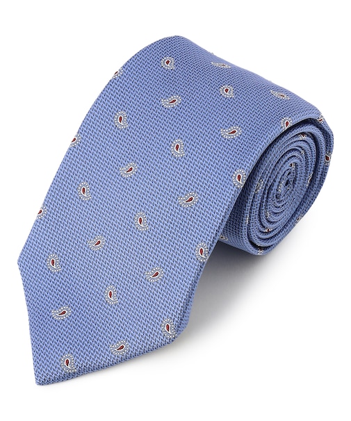 【VINTAGE JACQUARD COLLECTION】ペイズリー柄 ネクタイ