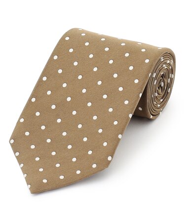 ハンドプリントドット ネクタイ