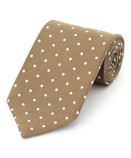 ハンドプリントドット ネクタイ