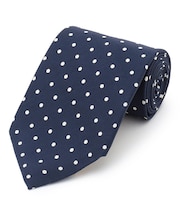 ハンドプリントドット ネクタイ