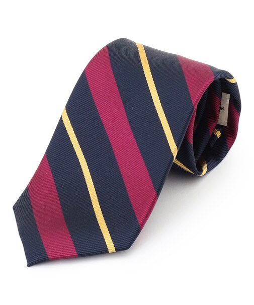 【定番】オーセンティックレジメンタル ネクタイ