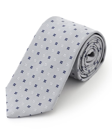 【フレッシャーズにもおすすめ】小紋柄 ネクタイ
