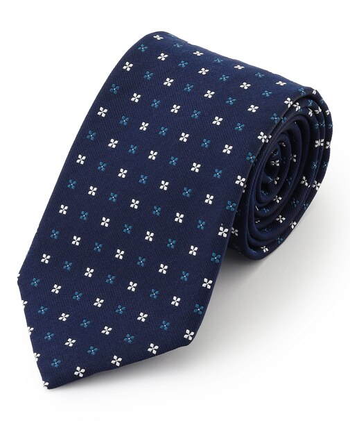 【フレッシャーズにもおすすめ】小紋柄 ネクタイ