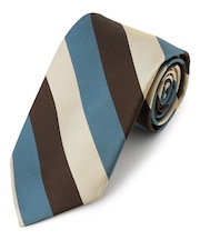 【JAPANESE TWILL&REPPE STRIPE COLLECTION】 レジメンタル ネクタイ