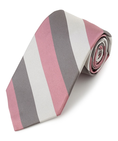 JAPANESE TWILL&REPPE STRIPE COLLECTION】 レジメンタル ネクタイ