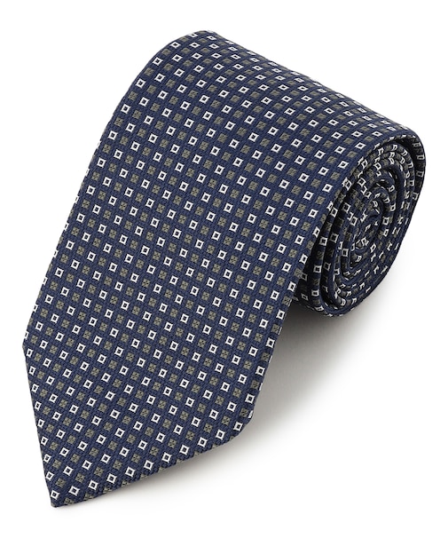 【GEOMETRIC JACQUARD COLLECTION】ジオメトリックジャガード ネクタイ