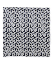 ハンドプリントペイズリー チーフ