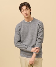 ギマコットンカノコクルーネック ニット