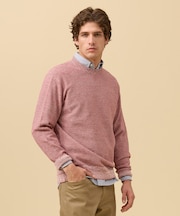 ギマコットンカノコクルーネック ニット