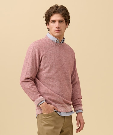 ギマコットンカノコクルーネック ニット