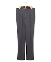 【ストレッチ】トリコチン ステムテーパード パンツ