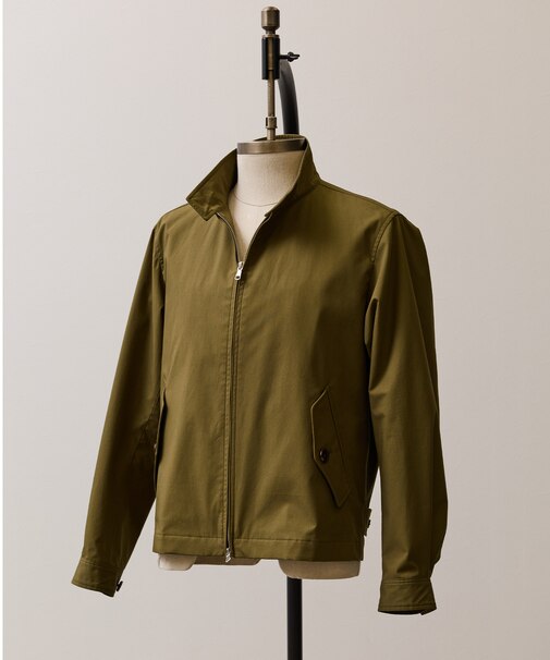 コットンポリエステルポプリン ゴルフジャケット