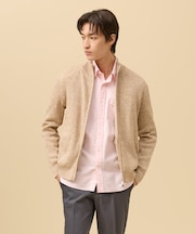 ギマコットンフルジップ カーディガン