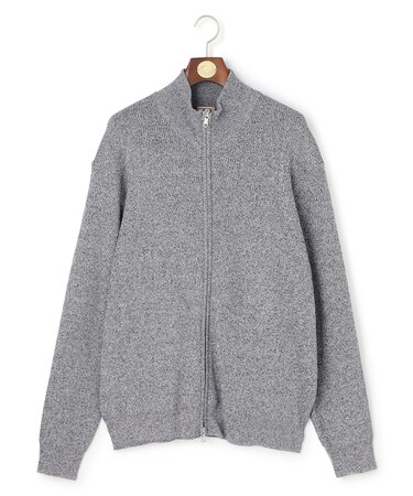 【KING SIZE】ギマコットンフルジップ カーディガン