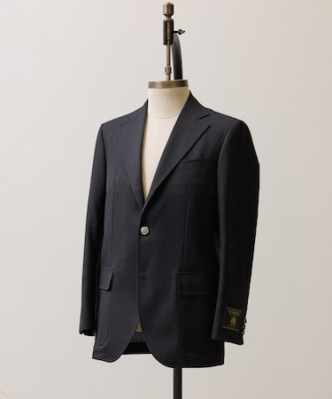 より軽くより快適に【JAPAN CRAFT CLOTH】 サマーメッシュ ブレザー_26年モデル / 銀釦 / 3B / 背抜き