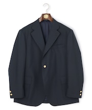 【KING SIZE】【定番 / 不朽の名作】ペピンメリノトロピカル ブレザー / 金釦 / 3B / 背抜き / Authentic-Fit