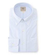 【接触冷感 / 吸水速乾 / UVカット / 高通気性】【SMART TECH】 ロンドンストライプ ジャージーシャツ