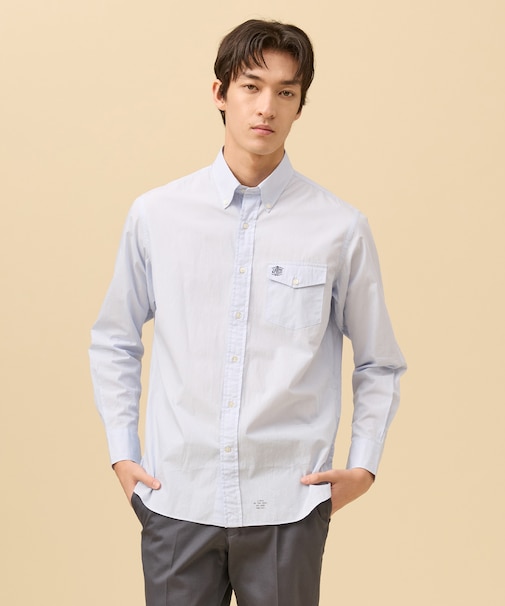 ヘアラインストライプ シャツ / B.D.