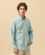 ブロードマルチストライプ シャツ / B.D.